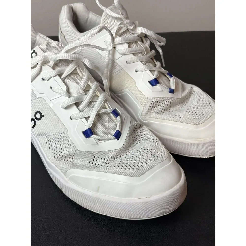 On Running Shoes The Roger Spin White Blue Tennis Everyday Shoes Mens Size 11